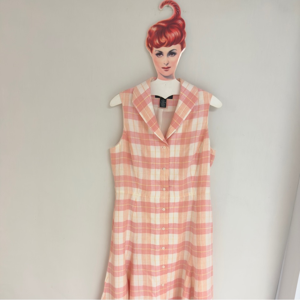 BROOKS BROTHERS Linen Shirt Dress NWOT